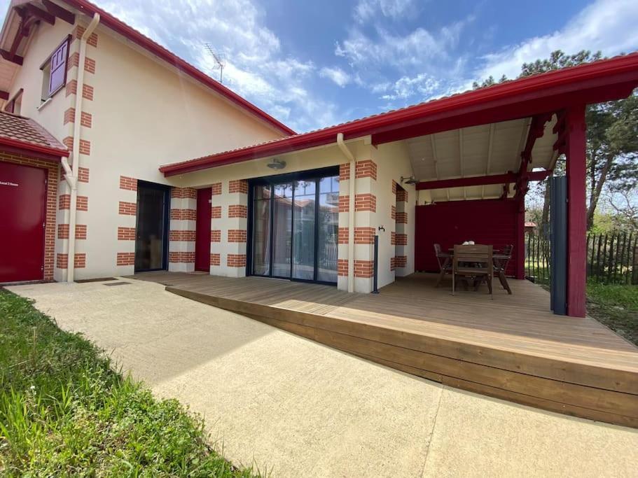 Maison Typee Arcachonnaise Avec Piscine Commune La Teste-de-Buch Ngoại thất bức ảnh