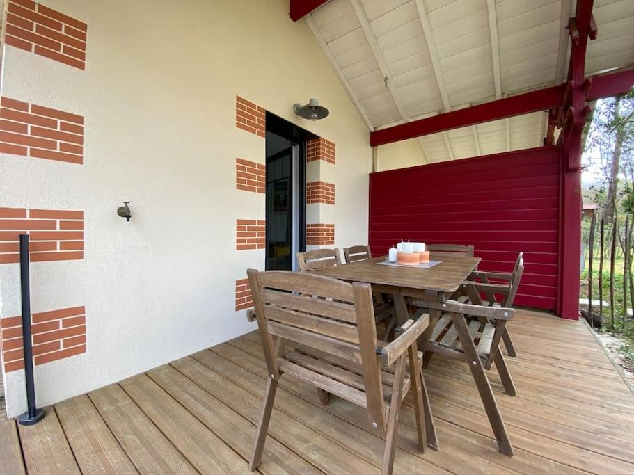 Maison Typee Arcachonnaise Avec Piscine Commune La Teste-de-Buch Ngoại thất bức ảnh